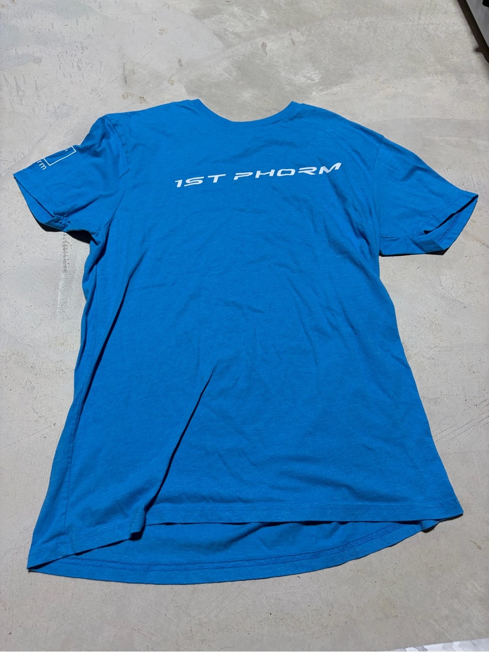 1st phorm athletic T‑Shirt in Bright Blue large